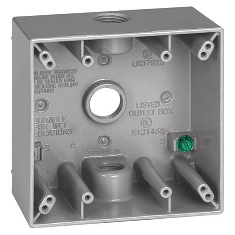 double gang electrical box wiring|weatherproof 2 gang outlet box.